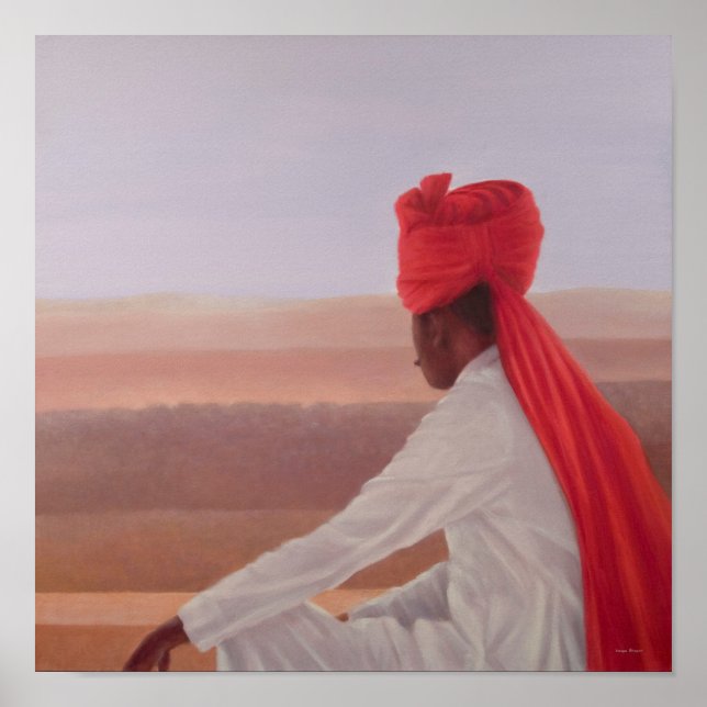 Poster Garde du palais Jaipur (Devant)