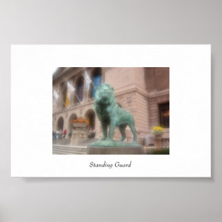 Poster Garde permanente