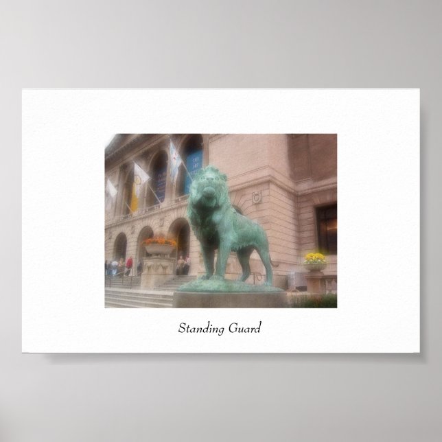 Poster Garde permanente (Devant)