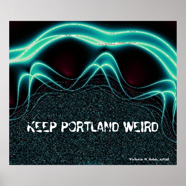 Poster "Garde Portland bizarre" (Devant)