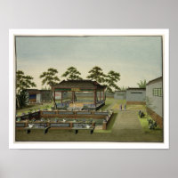Garden Scene, c.1820-40 (w/c on paper) 4