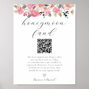 Poster Garden Tea Party Honeymoon Fund