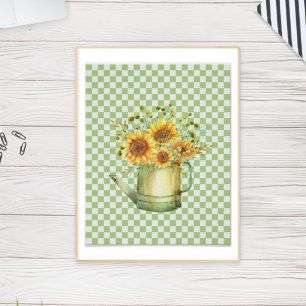 Poster Garden Watering