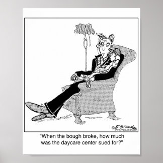 Poster Garderie en comptines 