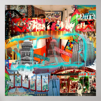 Poster Gardez Austin bizarre