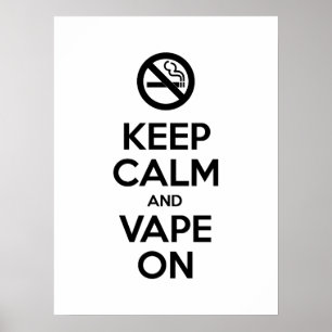 Poster Gardez le calme et la liberté sur ~ Auto-Motivatio