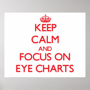 Poster Gardez le calme et le foyer sur des DIAGRAMMES