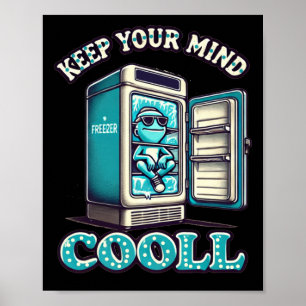 Poster Gardez votre esprit Cool Motivational Citation Sti