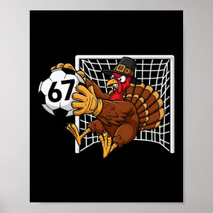 Poster Gardien de but Turquie Football 67 Six Sept Garçon