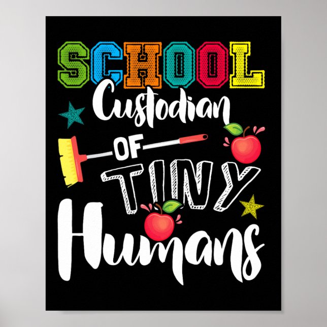 Poster Gardien De Minuscules Humains - Retour À L'École - (Devant)