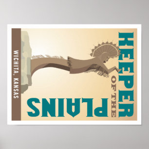 Poster Gardien des plaines - 16 x 12