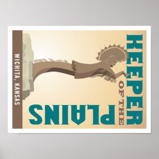 Poster Gardien des plaines - 16 x 12