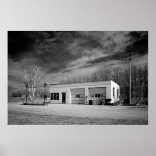 Poster Gare ancienne