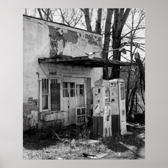 Poster Gare ancienne (Devant)