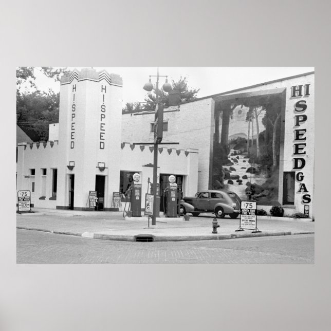 Poster Gare ancienne (Devant)