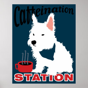 Poster Gare de Caffeination