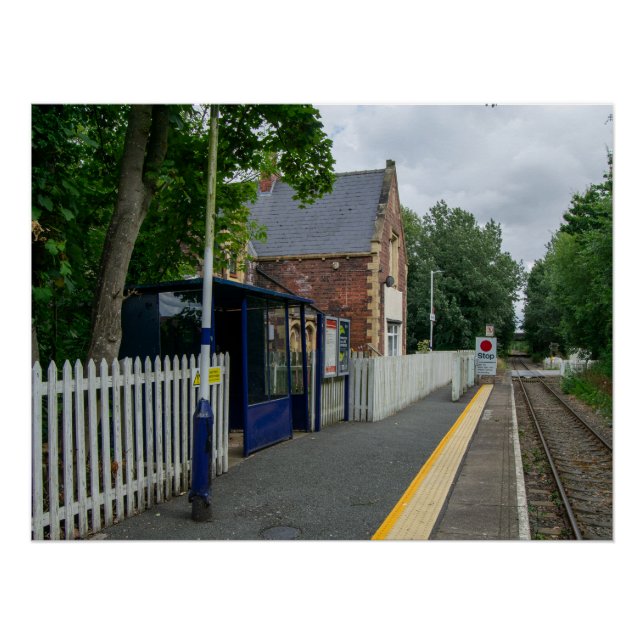 Poster Gare de Rawcliffe (Devant)