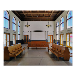 Poster Gare de Reno