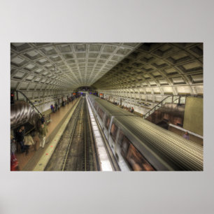 Poster Gare de Washington DC