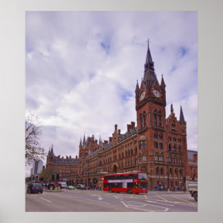 Poster Gare internationale de St Pancras