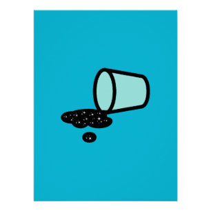 Poster Gaspillage de l'Espace - Infini renversé