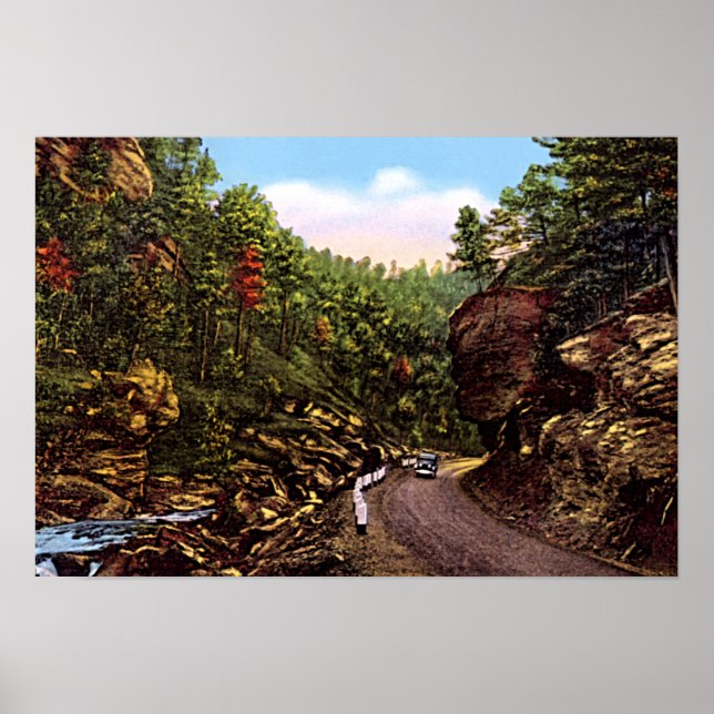 Poster Gatlinburg, Tennessee (Devant)