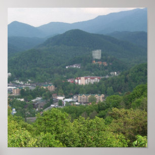 POSTER GATLINBURG, TENNESSEE