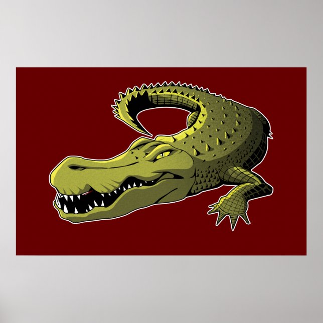 Poster Gator (Devant)