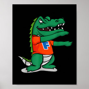 Poster Gator Chomp Gator Garçons Restez Hot