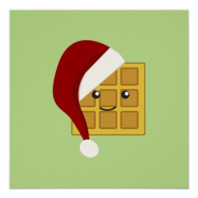 Poster gaufre de Noël (Devant)