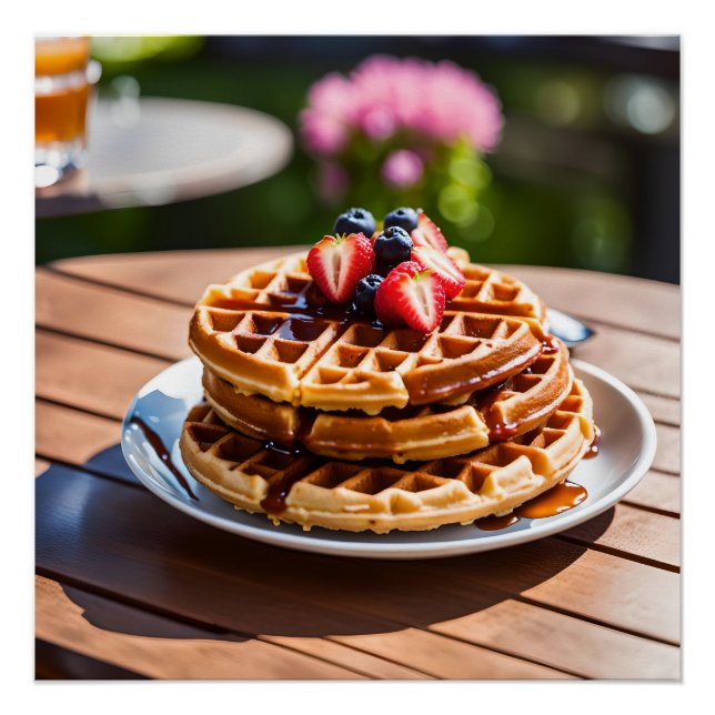 Poster gaufres (Devant)