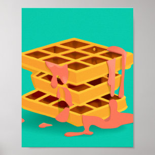 Poster gaufres > crêpes