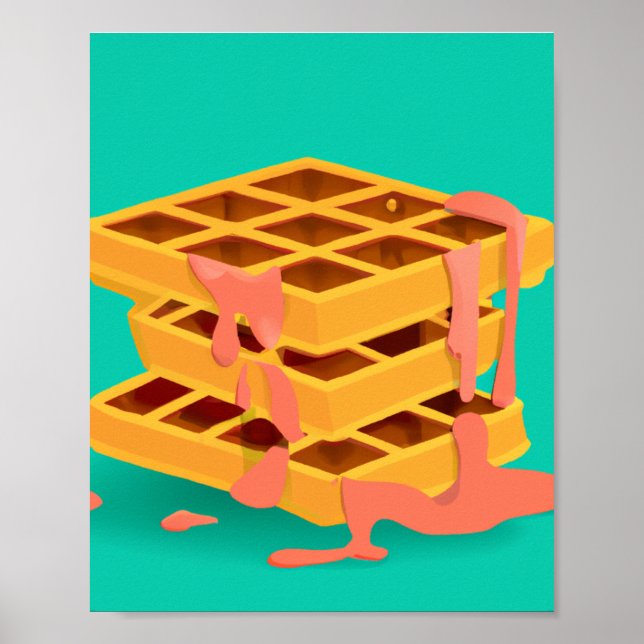 Poster gaufres > crêpes (Devant)