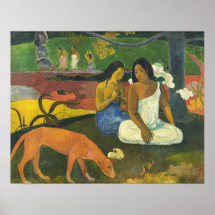 Poster Gauguin - Aire 1892