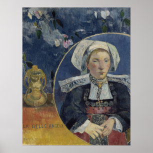 Poster Gauguin - La Belle Angele 1889