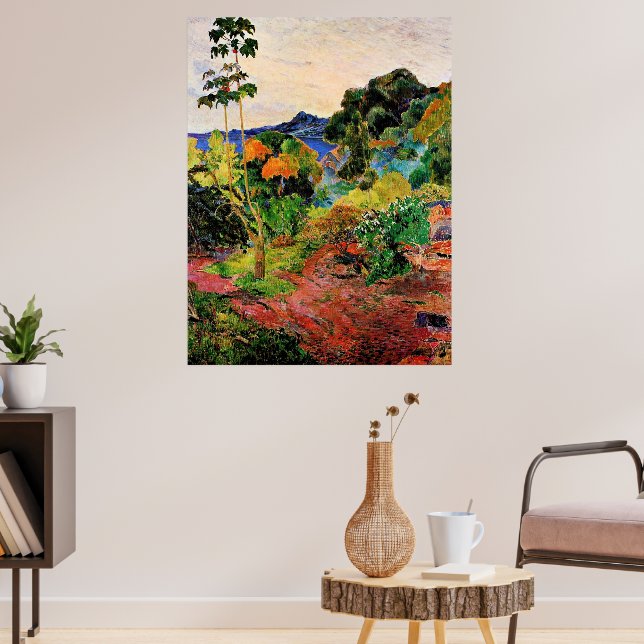 Poster Gauguin - Martinique LandscapE, (Salon 3)