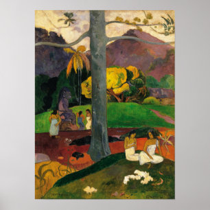 Poster Gauguin - Mata Mua (Dans Le Temps) 1892