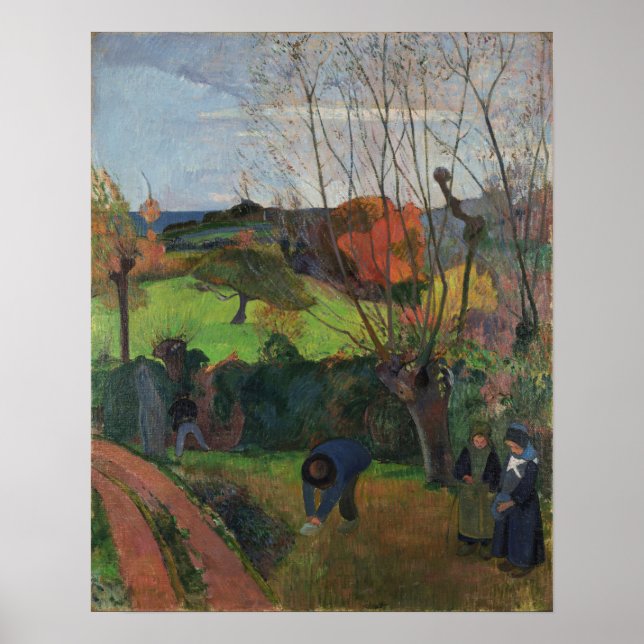 Poster Gauguin - Saule (Devant)