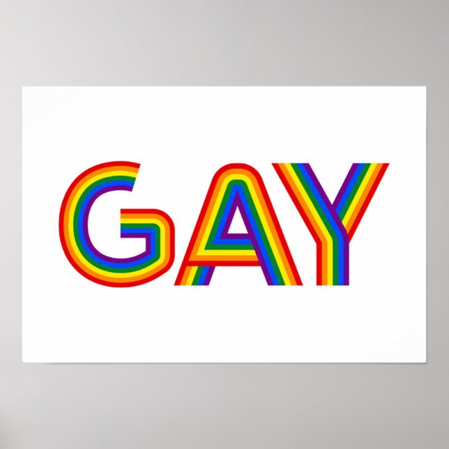 POSTER GAY (Devant)