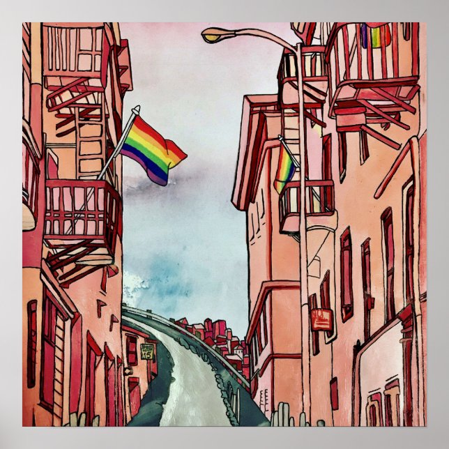 Poster Gay pride (Devant)