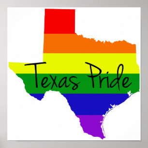 Poster Gay pride du Texas