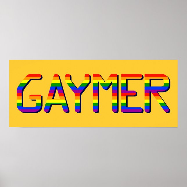 Poster Gaymer Graphic (Devant)