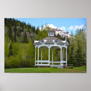 Poster Gazebo, Silverton, Colorado