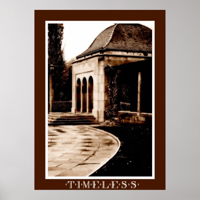 Poster Gazebo-Timeless vintage (Devant)
