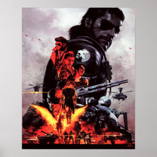 Poster Gear métallique Solide V La douleur fantôme