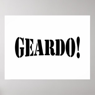 POSTER GEARDO !