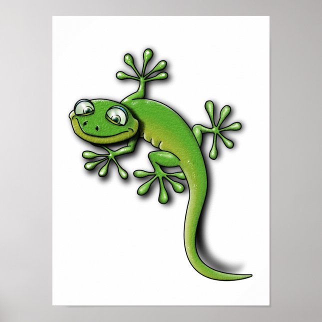 Poster Gecko 2 (Devant)
