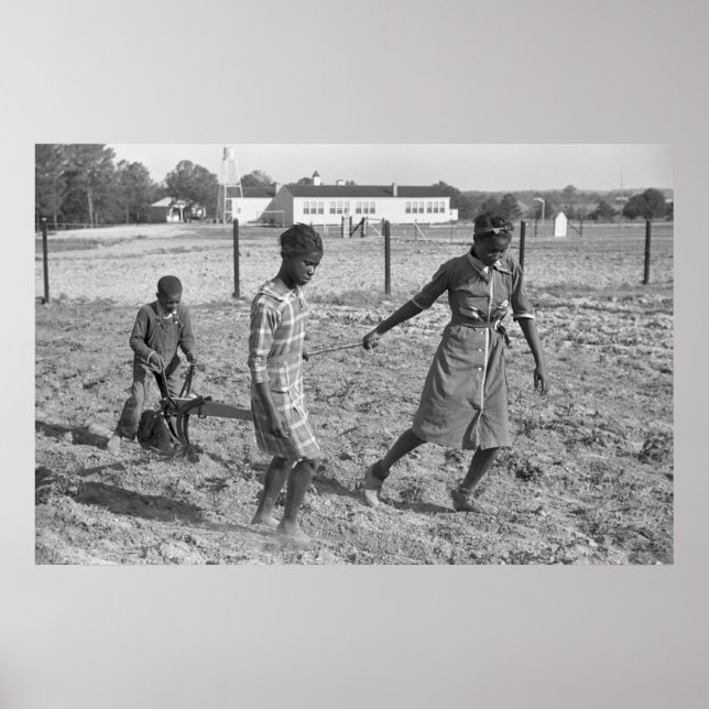 Poster Gee's Bend Garden, années 1930 (Devant)