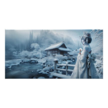 geisha blanche et pays blanc