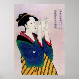 Poster Geisha Dreams Vintage Japanese